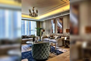 后現代輕奢主義樣板房(家具、軟裝)-邯鄲鑫公館工程案例賞析！