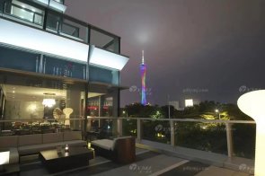 【天一美家】廣州珠城壹號（CBD-ONE）現代極簡餐廳家具項目案例現場實景完工